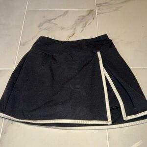 Wild Fable Black Skirt with White Detail